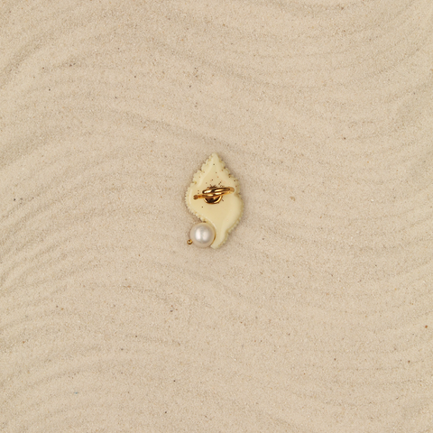 Earcuff Caracolita arena