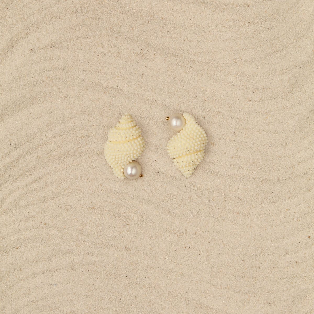 Aretes Caracolita arena
