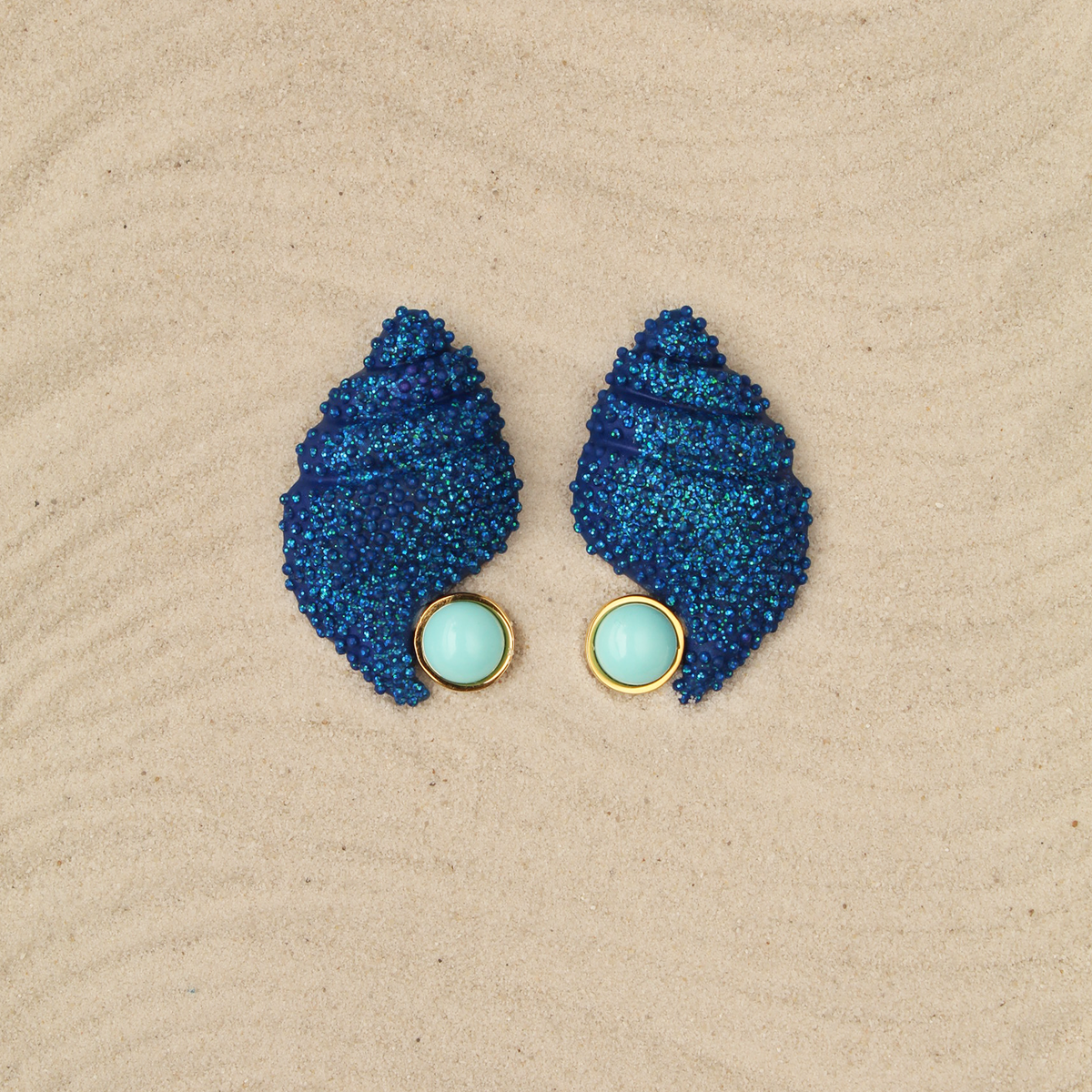 Aretes Caracolas Oceano