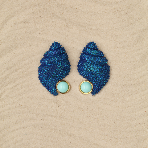 Aretes Caracolas Oceano