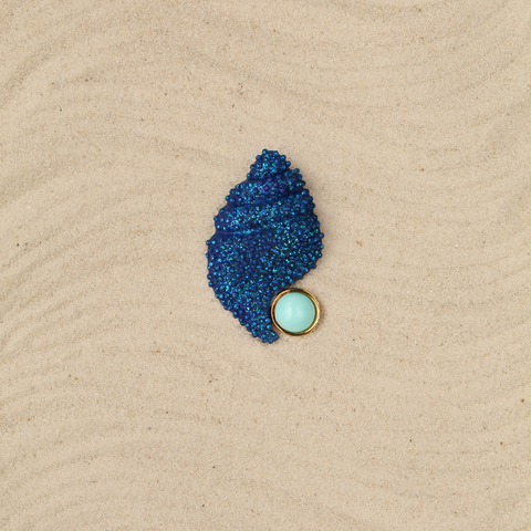 Broche Caracola Oceano