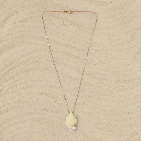 Collar Caracolita Arena