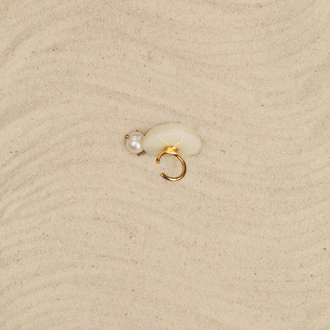 Earcuff Amonita tornasol