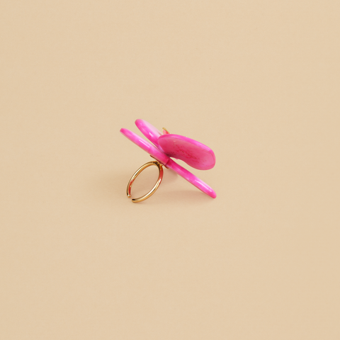 Anillo Orquídea Rosa