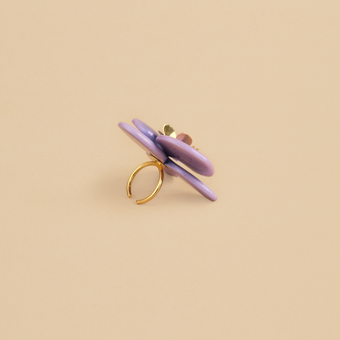 Anillo Orquídea Lila