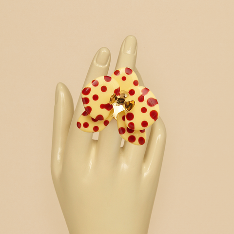 Anillo Orquídea Coco