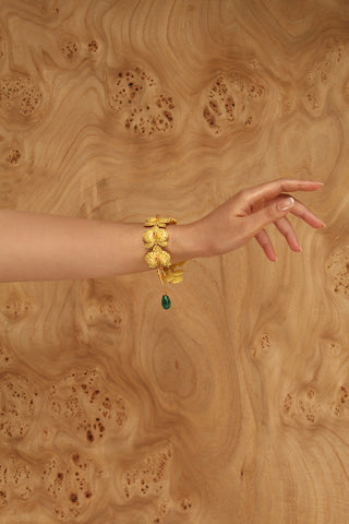 Pulsera Cascada de Orquídeas Maracuyá
