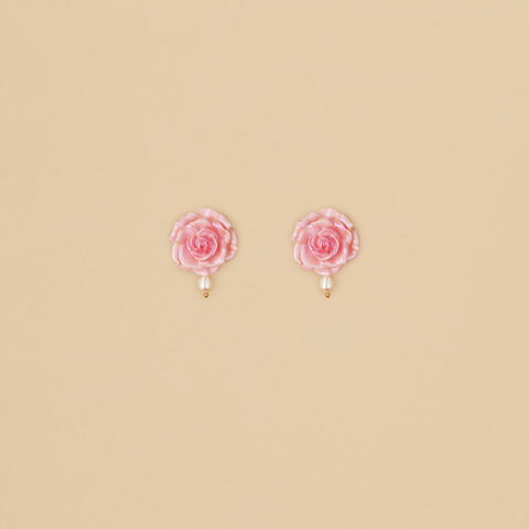 Aretes Rositas Rosa