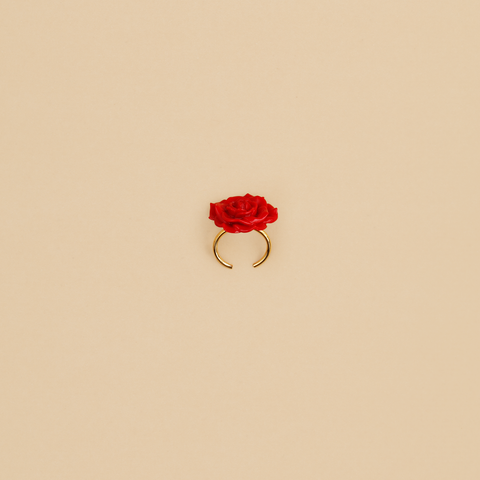 Anillo Rosita Rojo