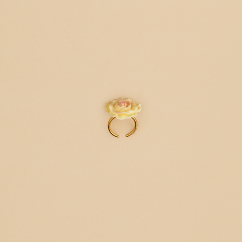 Anillo Rosita Crema