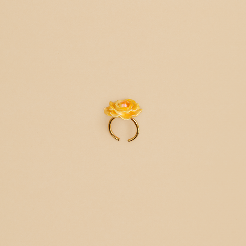 Anillo Rosita Amarillo