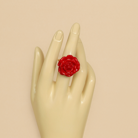 Anillo Rosita Rojo