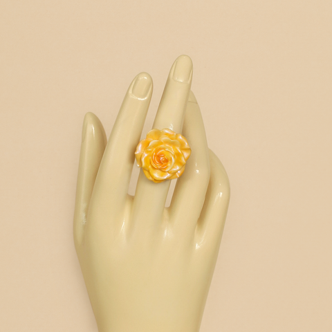 Anillo Rosita Amarillo