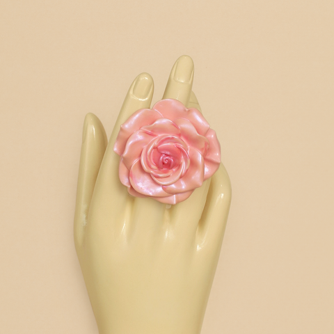 Anillo Rosa Rosa
