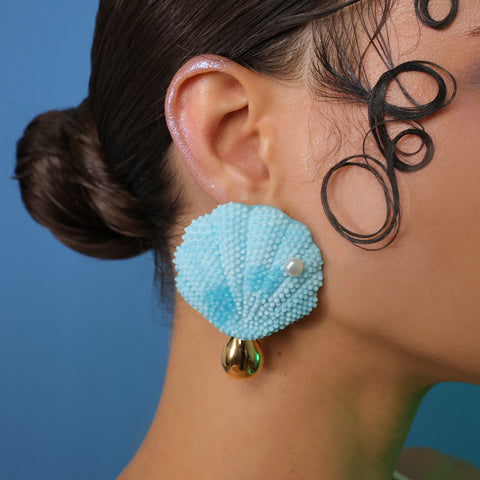 Aretes Ostras Mar