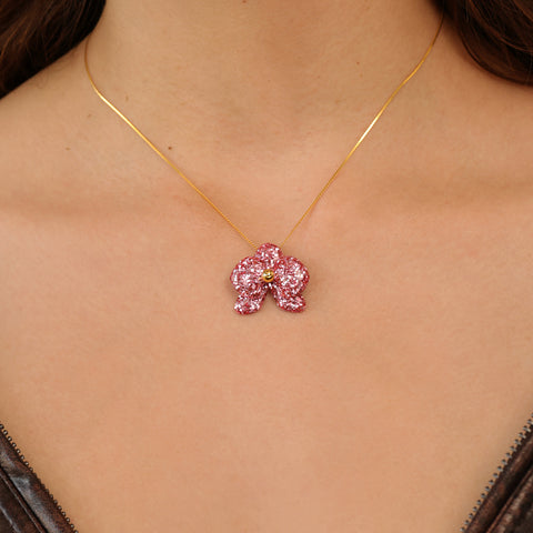 Set mini Orquídeas rosé