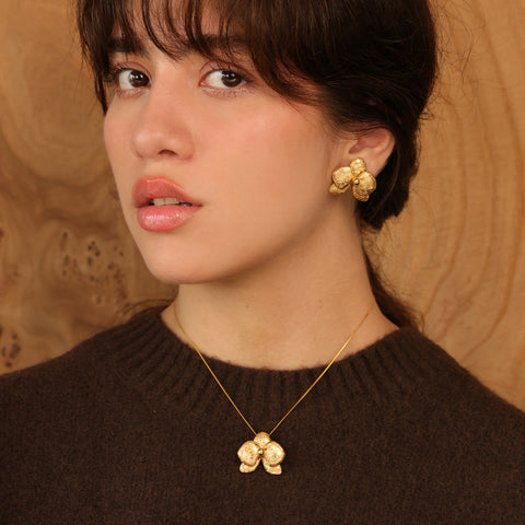 Set Orquídeas Doradas