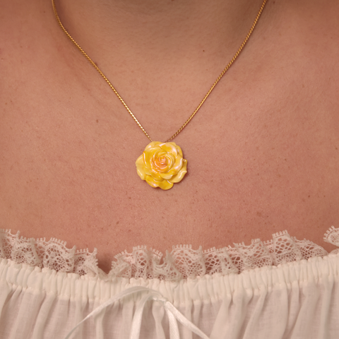 Collar Rosita Amarillo