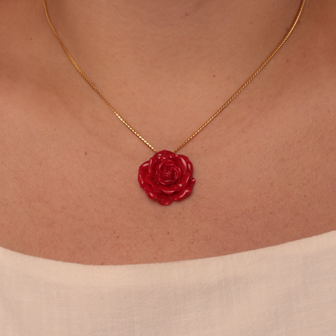 Collar Rosita Rojo
