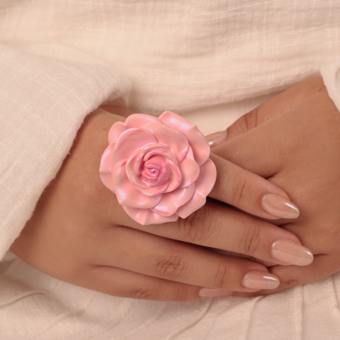 Anillo Rosa Rosa