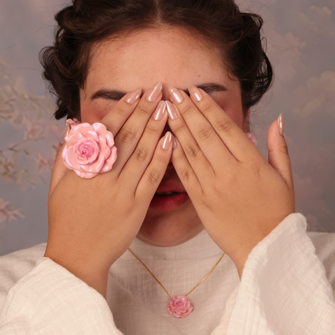 Anillo Rosa Rosa