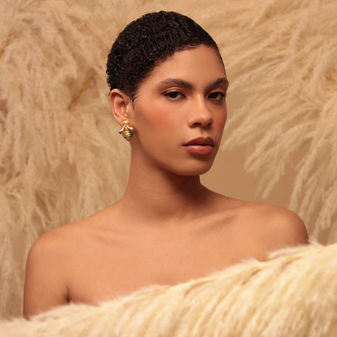 Aretes Abejitas Doradas