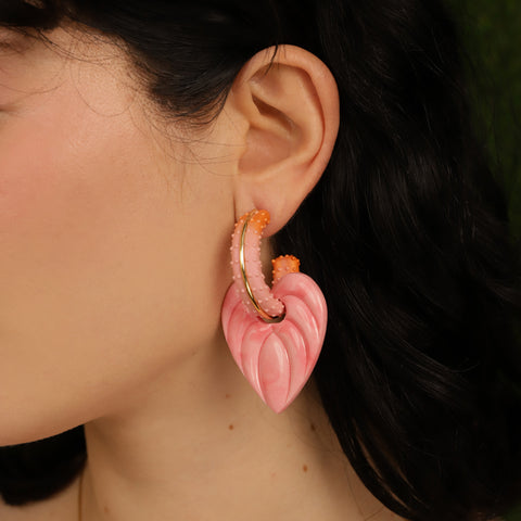 Argollas Anturios Rosa