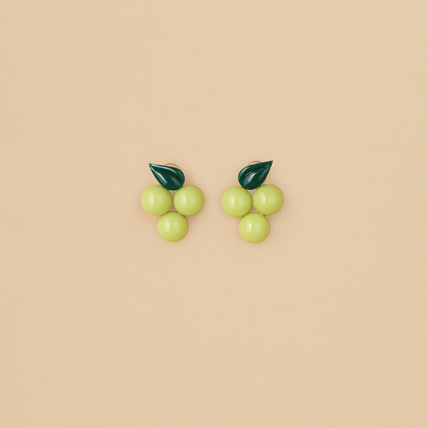 Aretes Uvitas Verdes