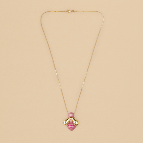 Collar Abejita Rosada