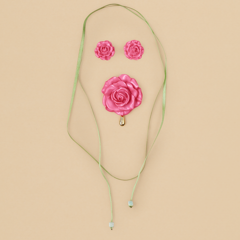 Set Romance Fucsia