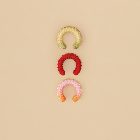Set 3 earcuff Espádice