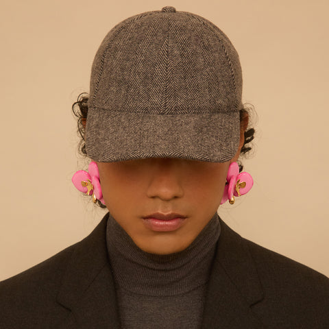 Aretes Orquídeas Rosa