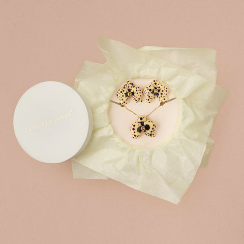 Set Orquídeas Roble