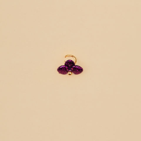 Earcuff mini Orquídea Púrpura