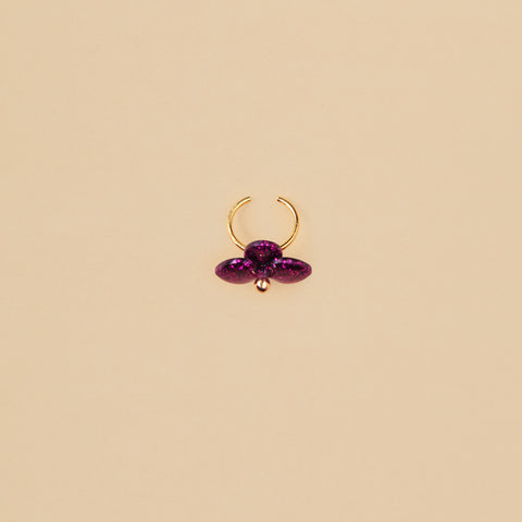 Anillo mini Orquídea Púrpura