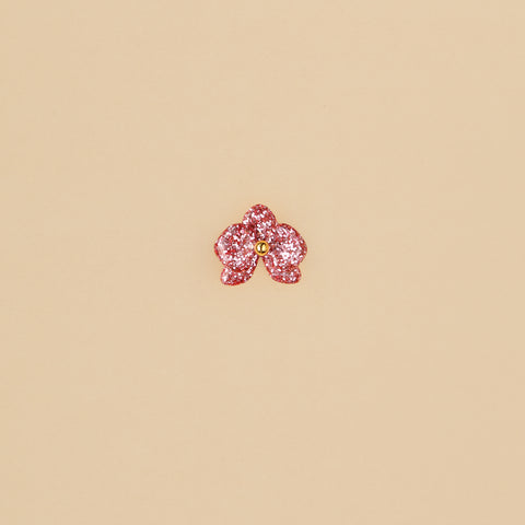 Earcuff mini Orquídea Rosé